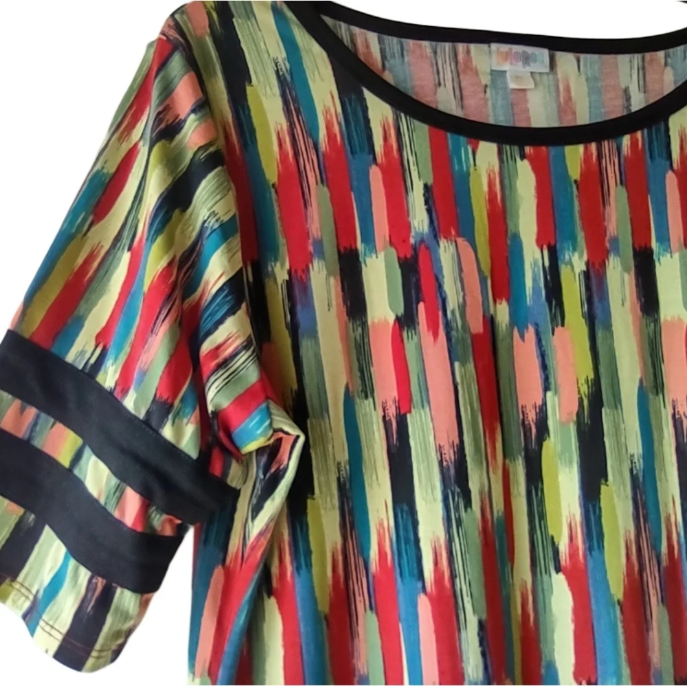 Lularoe Colorful Patterned Women's Dress NWT 3x - Picture 2 of 2